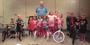 Amity Lodge, Camden Library Team Up for Bikes for Books